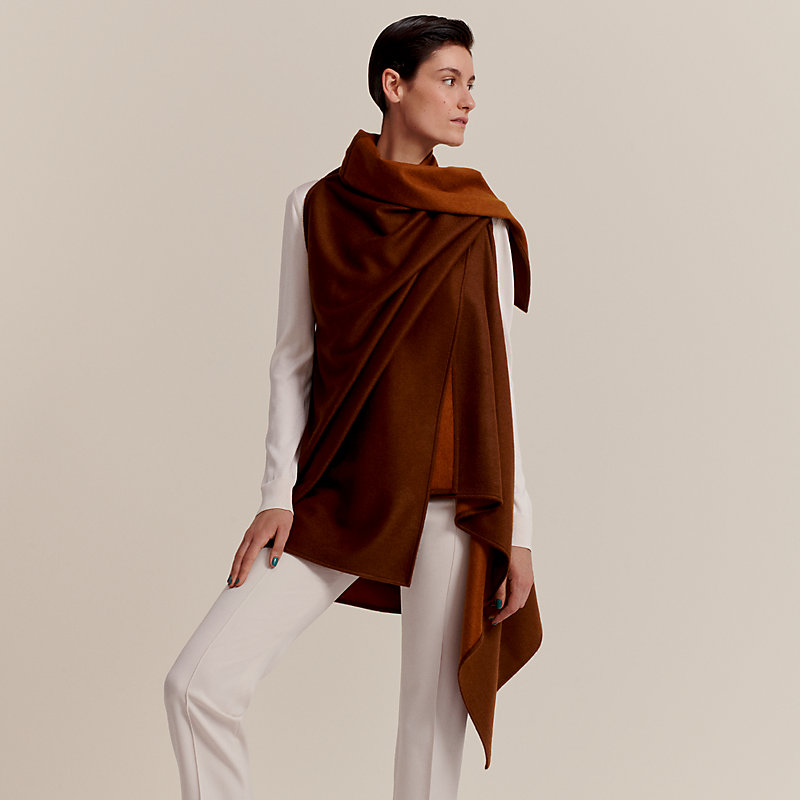 Cashmere vest | Hermès Mainland China